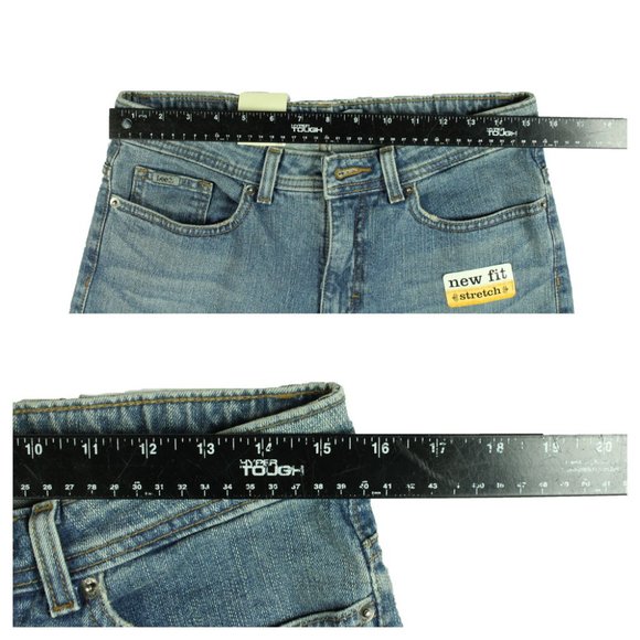 Ladies Lee Pants Jeans SIze 10m Midrise Bootcut - Picture 2 of 7